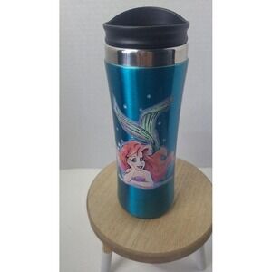 Disney Parks Ariel Little Mermaid Travel Coffee Cup Mug Stainless Steel
